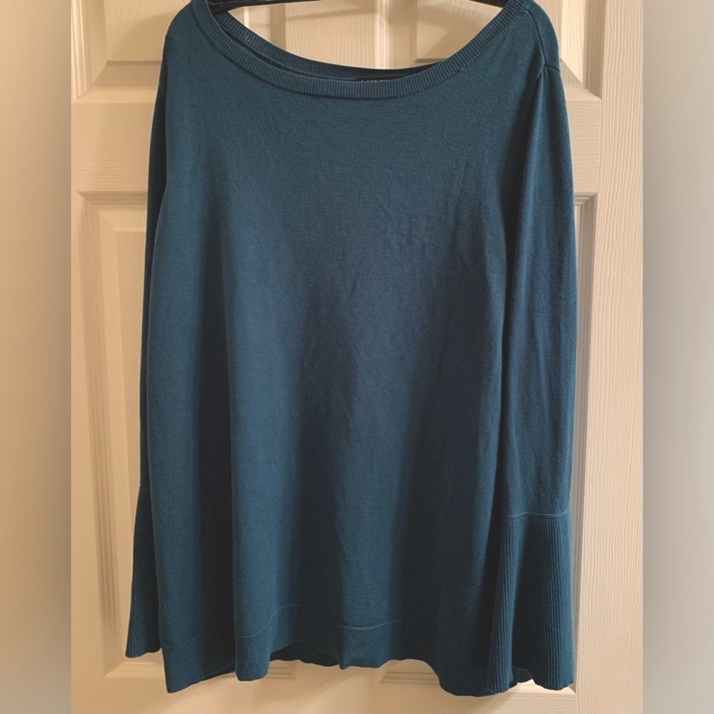 3/$10 Lane Bryant bell sleeved sweater. NWOT          2, 8, 11 shows color best